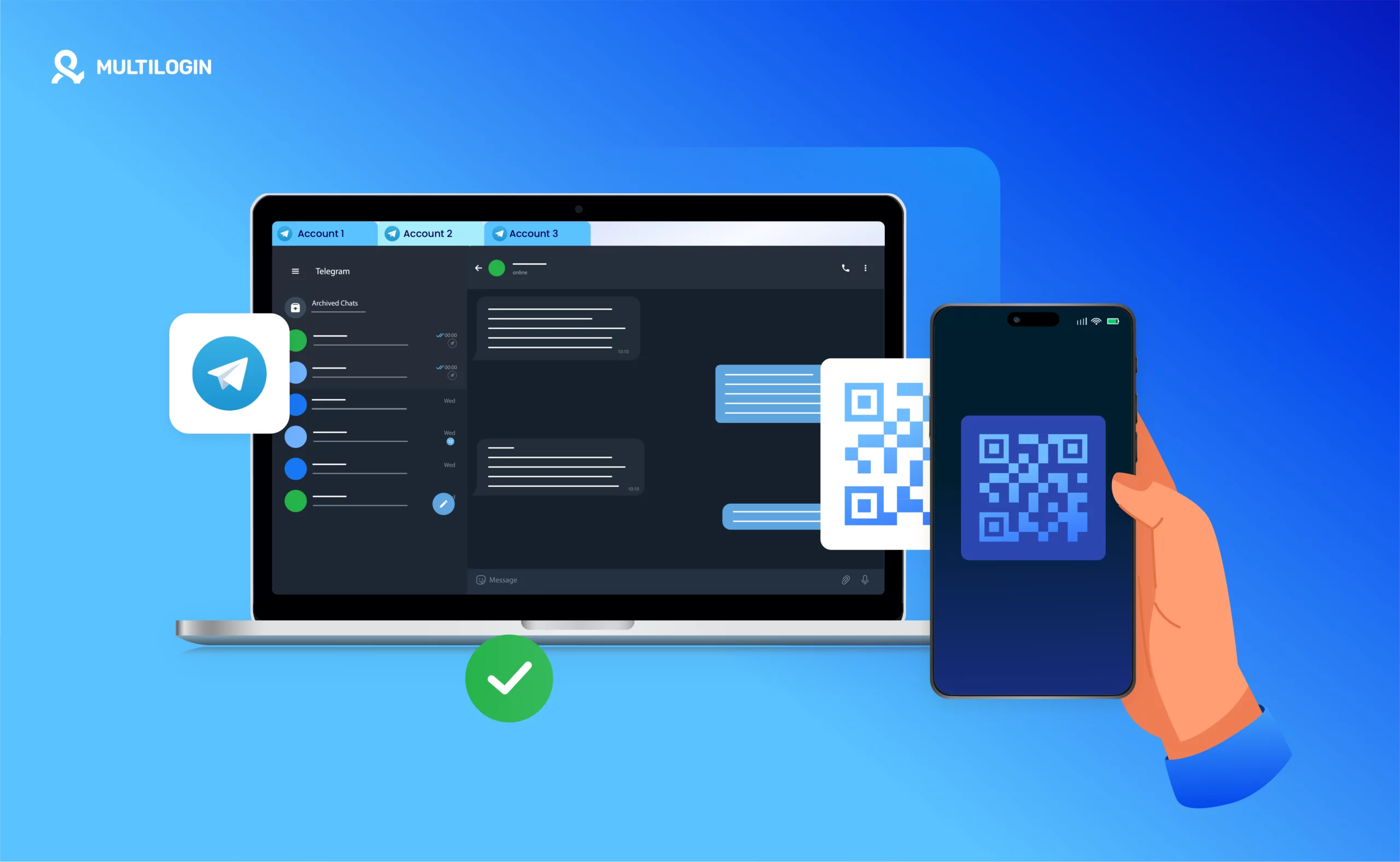 Telegram号码筛选软件筛选活跃的Telegram用户。 